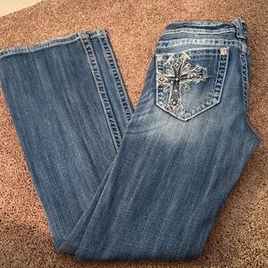 Miss Me Jeans with Cross Decal